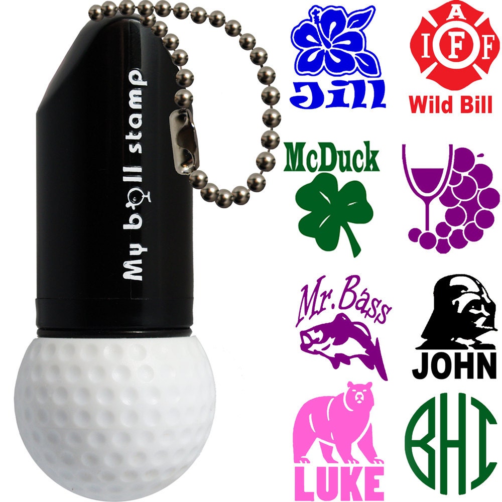 MyBallStamp Personalized Golf Ball Stamp