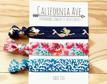 Mermaid Hair Tie Set of 3
