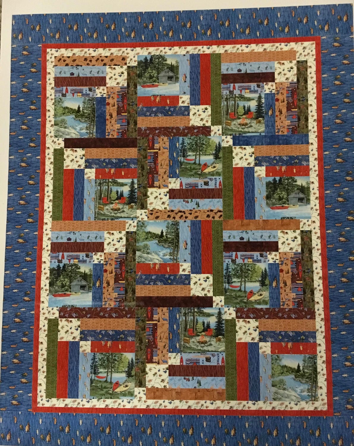 RIVER JOURNEY Quilt Kit Pattern by Doug Leko Antler Quilts
