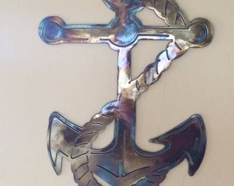 Metal Anchor Wall Decor metal anchor decor | etsy Metal Anchor Wall Decor metal anchor decor | etsy