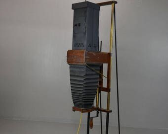 Antique Converted Photo Enlarger Lamp