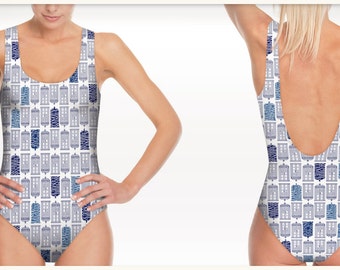 Swimsuit Doctor Who - Tardis