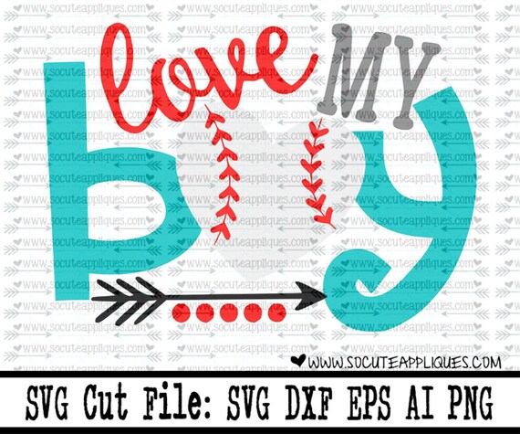 Download Baseball SVG Baseball mom svg Love my boy baseball cut file