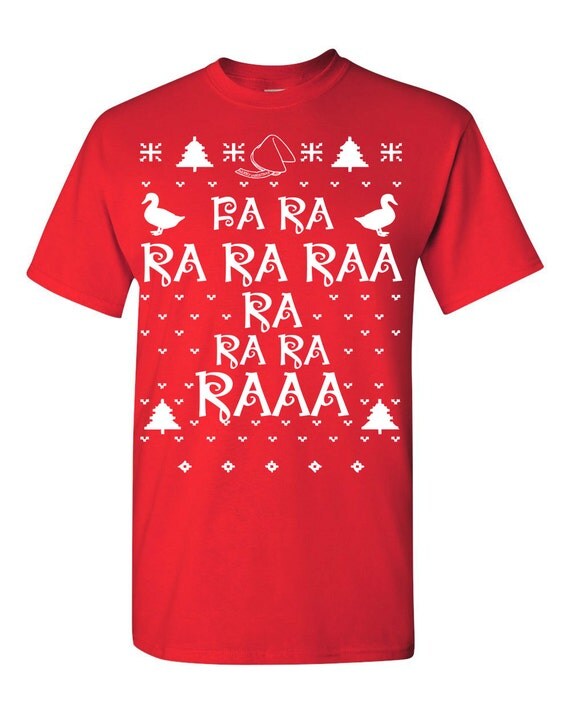 Fa Ra Ra Ra RA Chinese Song Christmas Story Men's Tee