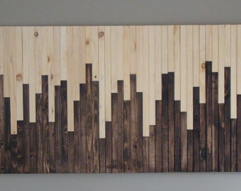 Rustic Wall Art Handmade Of 100% Reclaimed Wood, Wall Art, Wood Wall Art, Wooden Wall Art, Wall Art Sculpture