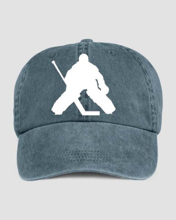 Hockey Goalie Ice Sport Baseball Style Cap Hat