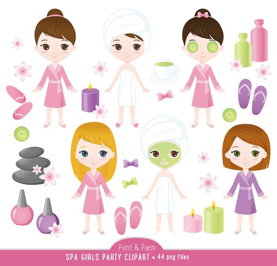 Spa Clip Art Girls Clipart Cute Party Manicure 44 Images Spa Clip Art Girls Clipart Cute Party Manicure 44 Images