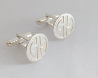 Personalized Wedding Cufflinks, Personalized Cufflinks Groom, Groomsmen Cufflinks, Engraved Cufflinks, Monogram CuffLinks, Cuff links Custom