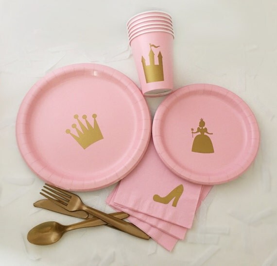 Princess Party Pack Princess Plates Princess Birthday