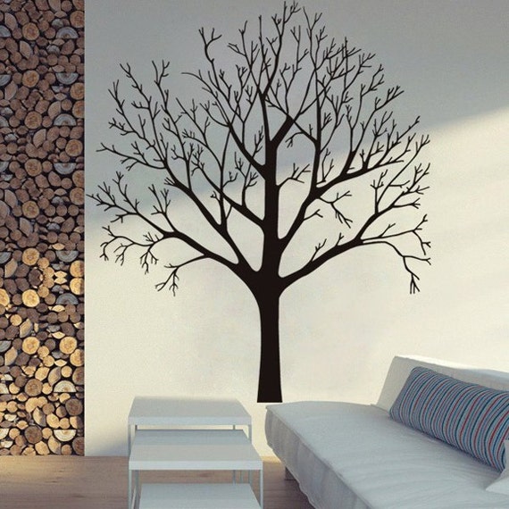 Bare Tree Wall or Window Decal Choose from Small