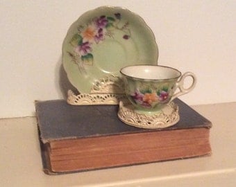 Vintage Demi Cup and Saucer