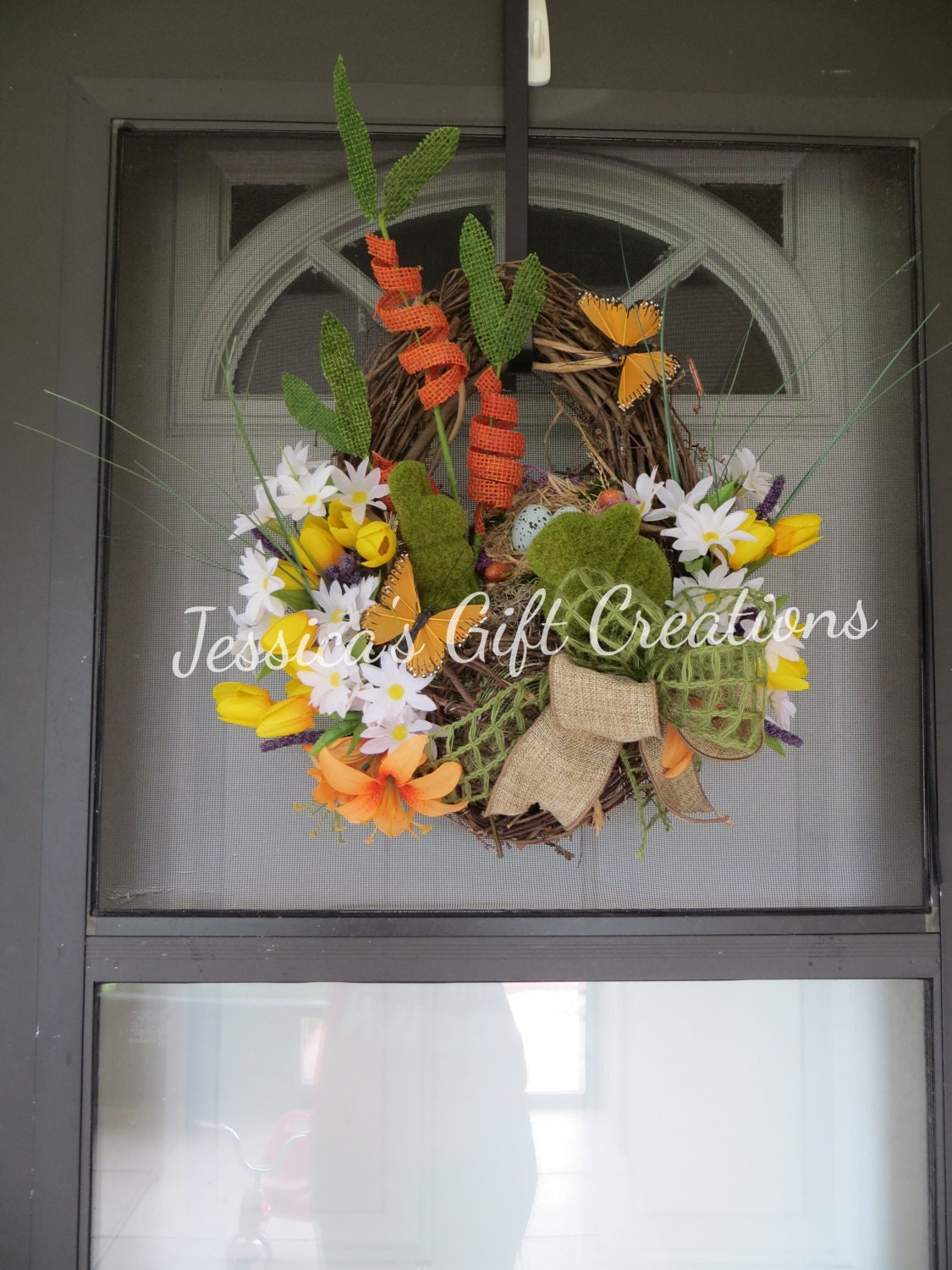 Made to Order Spring Basket/Grapevine Basket/Easter