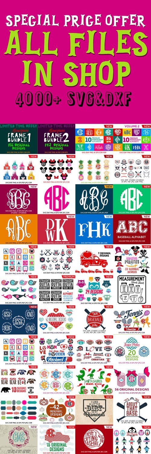 Download Svg Bundle Svg: ALL Files In the Store Dxf Bundle by ...