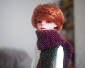 Hand-knitted BJD Fade Scarves - MSD 1/4 size - Choose from colours - MTO