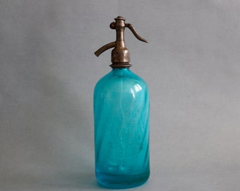 Vintage Seltzer Bottle / Soda Siphon