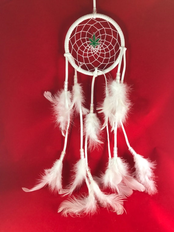 Marijuana Leaf Dream Catcher
