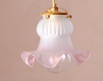 for light hippy chic chandelier art deco french opaline/vintage lighting
