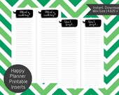 Happy Planner Printable Inserts by PrintandProperDesign on Etsy