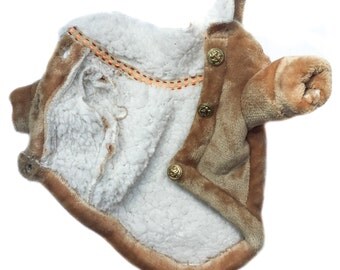 Dog coat, Dog jacket ,dog faux wool jacket, cat jacket, cat coat, chihuahua coat, dog wool jacket, french bulldog coat