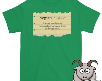 Maglietta Regalo Divertente T-shirt Da Uomo Vegana Sonno Vegetariano