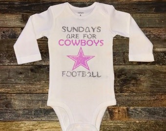 Dallas Cowboys Girl Onesie
