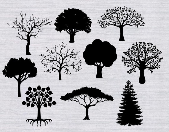 Trees SVG Bundle, tree svg, tree clipart, family tree svg ...