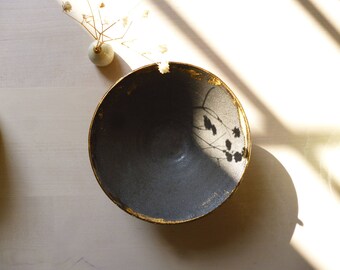 12carati porcelain and gold Bowl
