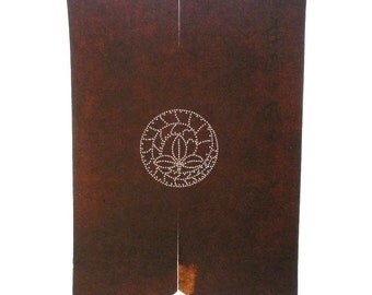 Vintage Japanese Stencil - Vintage Stencil - Family Crest Stencil - Leaf ST157