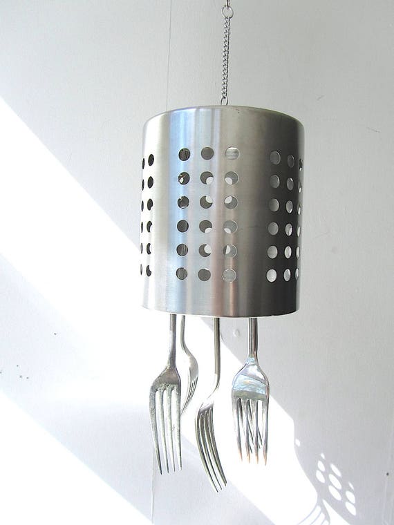 Zen Garden Wind Chime Upcycled Cutlery Windchime Fork Zen Garden Wind Chime Upcycled Cutlery Windchime Fork Mobile Decor Patio