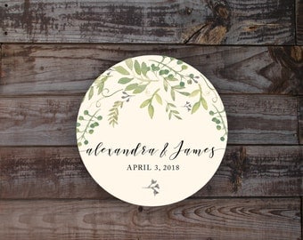 Stickers, labels, wedding stickers, envelope sticker, wedding label, gift bag label, gift bag stickers, favor stickers, watercolor sticker