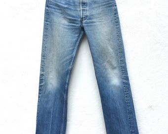 LEVIS 501 Waist 30 High Waist Levi Boyfriend Jeans Levi's Button Fly