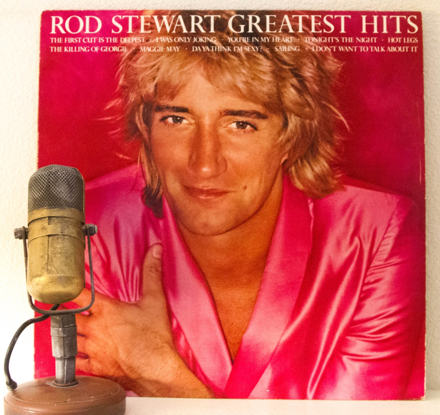 Rod Stewart Vinyl Record Album 1970s Rock Pop LP by DropTheNeedle