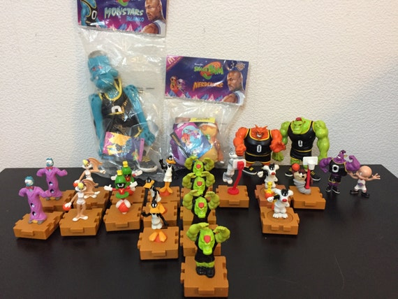 Vintage Space Jam Lot of 23 McDonald's Happy Meal Toys