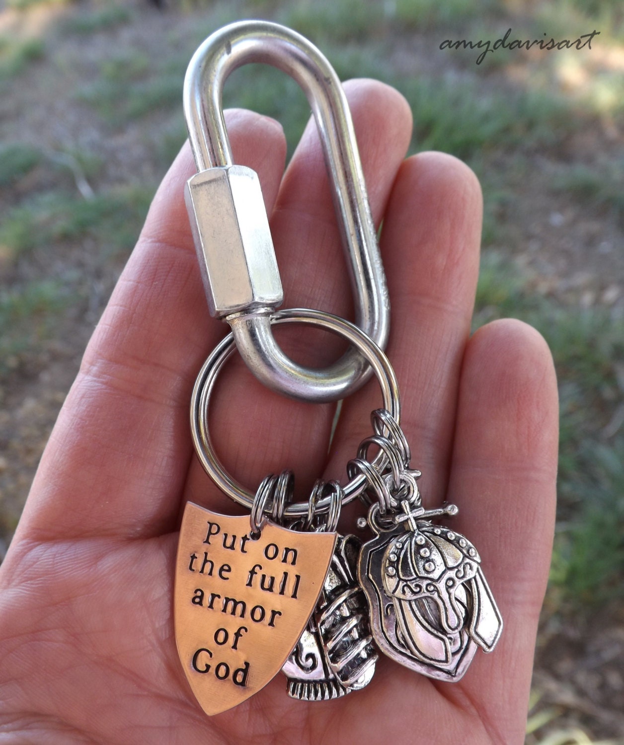 Armor Of God Christian Keychain Christian Gift Armour of God