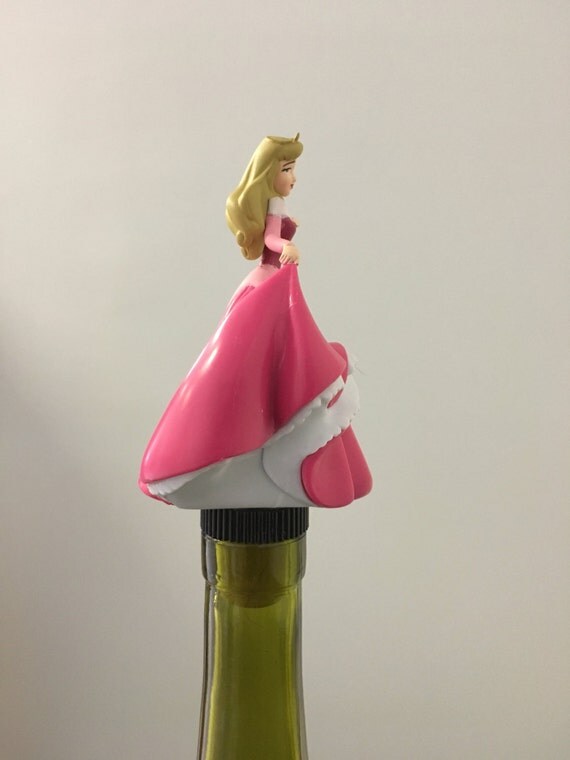 Sleeping Beauty Wine Stopper Princess Gift. Princess Aurora