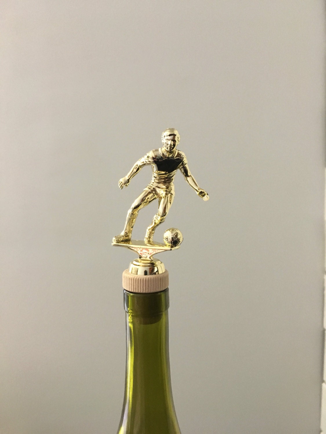 Soccer Wine Stopper Soccer Gift Soccer Coach Gift Soccer