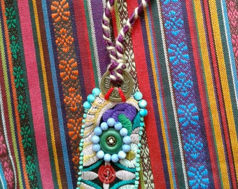 Handmade GYPSY necklace***feelgood jewelry***Amulet**Chinese coin