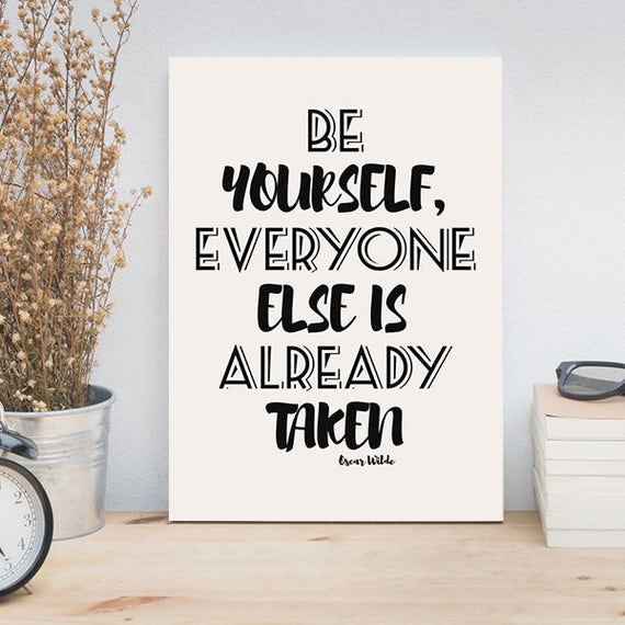 Literary Quote Art Bibliophile Gift Book Lovers Art Print