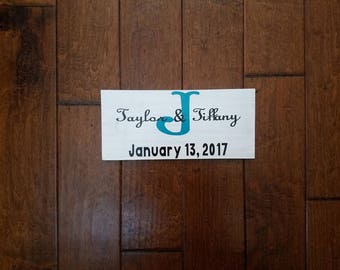 Family Established Sign - Wood Sign - Established Family Sign - Last Name Established Sign - Established Sign - Wedding Established Sign