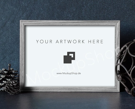 Download 8x12 LANDSCAPE FRAME MOCKUP // Empty Frame Mockup // Old