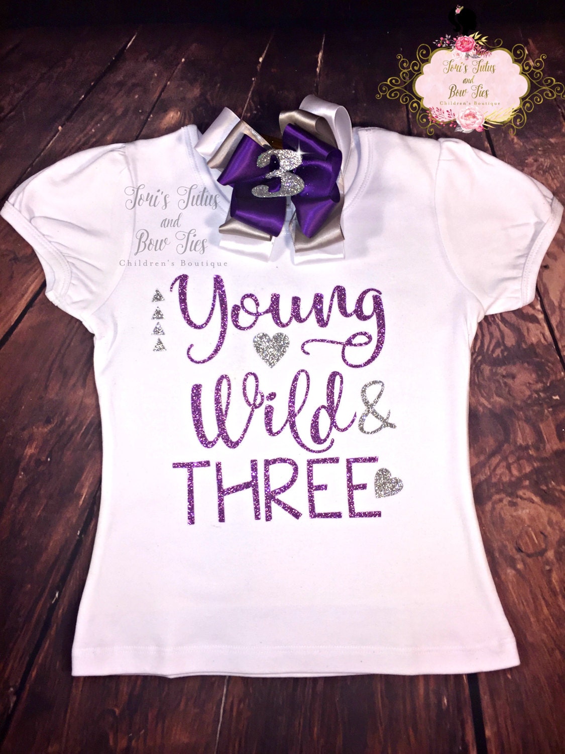 young wild and three unicorn shirt