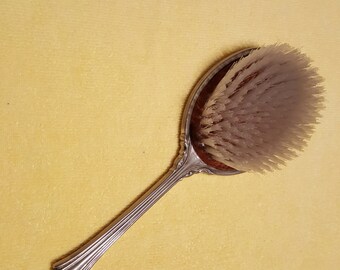 Vintage Reed & Barton silverbell brush