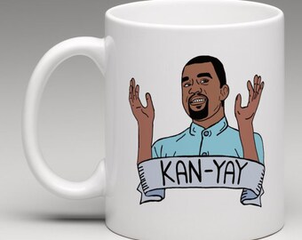Kanye West Mug (Rapper, Yeezy, Ye, Drake) Perfect Gift or Birthday Present