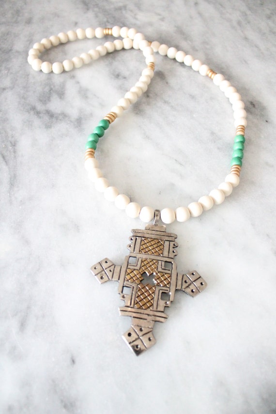 Ethiopian Cross Necklace