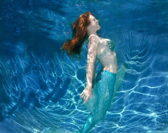 Snowflake Siren Swimmable Mermaid Tail