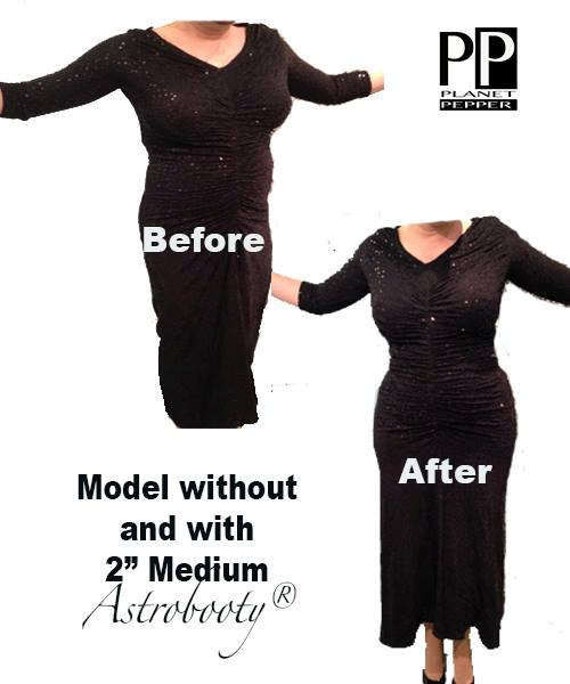 2 inch Astrobooty Drag Queen hip pads with shorts