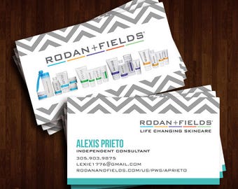 Rodan + Fields Business Cards, R+F Consultant