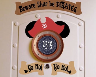 Private Listing for haleysmom121398 - Pirate Night Disney Cruise Stateroom Door Magnets - Yo Ho!