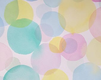 Original Watercolour Painting ~We Are All Connected #3