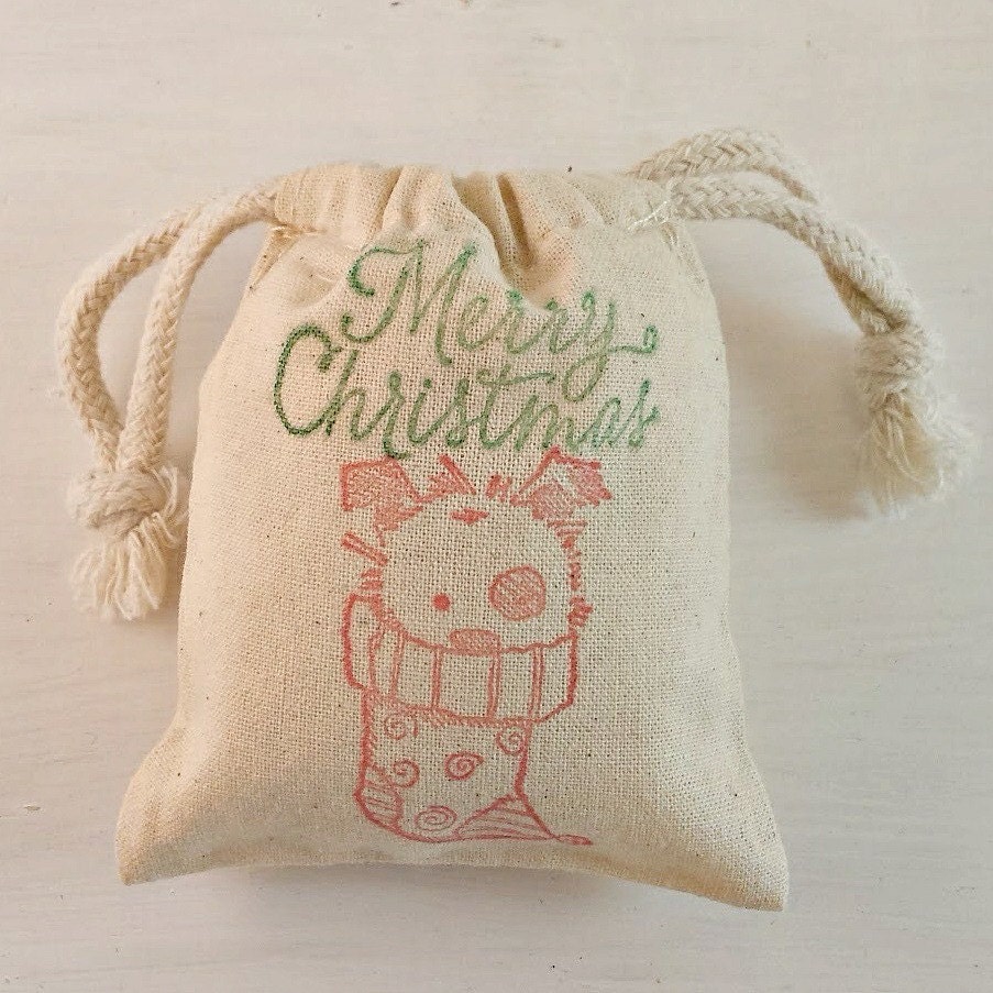 Holiday Scented Herb Sachet, Warm Christmas Scented Potpourri